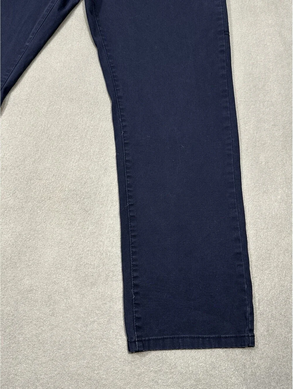 G.H. Bass & Co Men’s Navy Slim Fit Pants 33x28.5 Stretch Cotton Casual